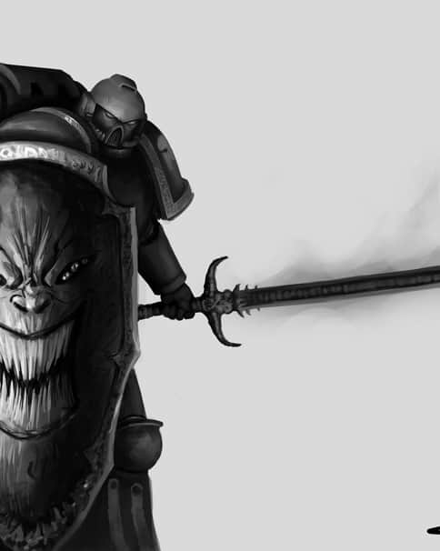 Relictor Chaos Space Marine by Vladislav Grechko 