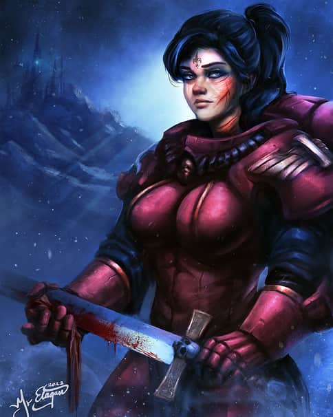 Sister of The Bloody Rose by Mr Elagan 