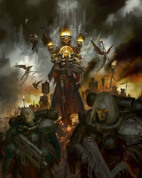 Sisters of Battle by Paul Dainton 