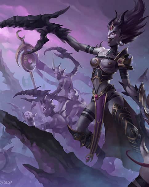 Slaanesh Summon Army by Alexey Kruglov 