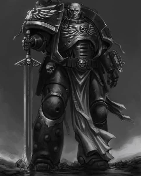 Space Marine by Salvador Trakal 