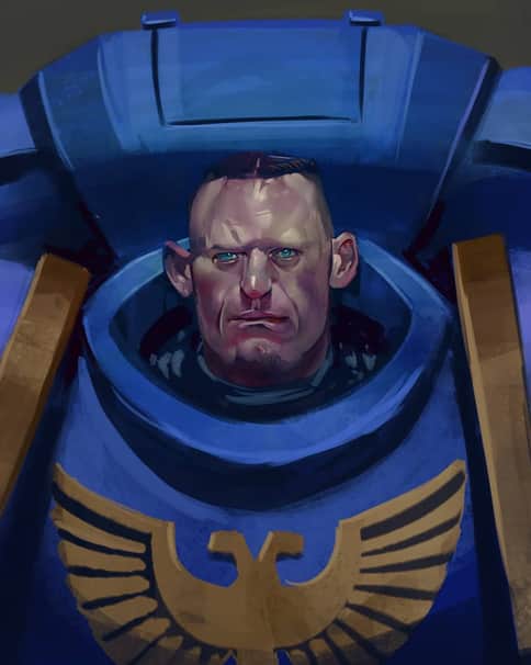 Space Marine by Sammy Khalid 