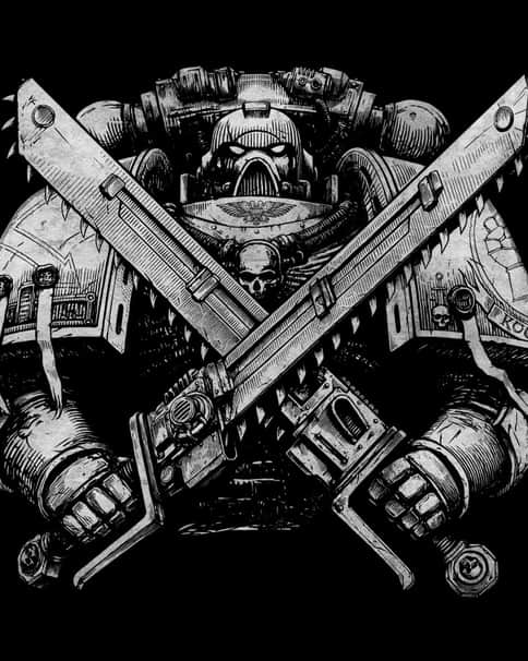 Space Marine Chainswords by Kirill Semenov 