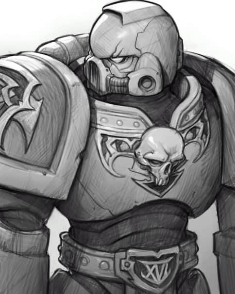 Space Marine by Adam Ryoma Tazi 