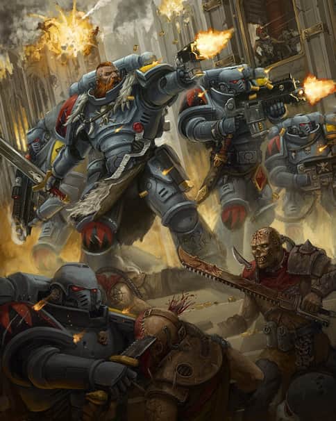 Space Wolves: The Cleaning by Samuel Bourguignon Space Wolves: The Cleaning by Samuel Bourguignon