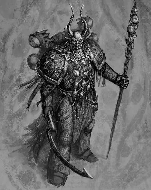 Tzeentch Sorcerer by Rotaken