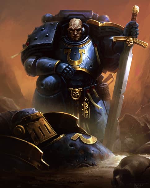 Fallen Ultramarines by Salvador Trakal 