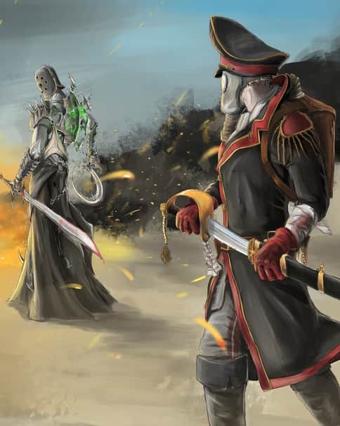 Warhammer 40K Duel by Vladislav Ilipaev 