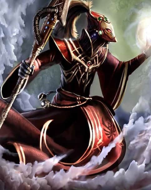 Eldar Warlock by Stjepan Sejic 