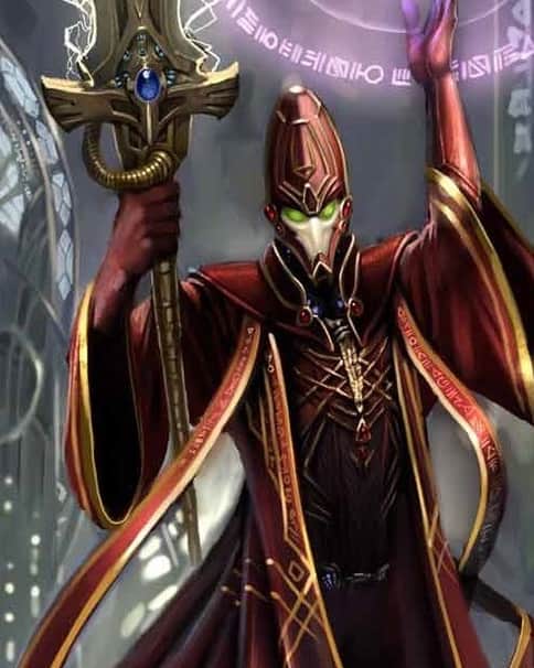 Eldar Warlock by Stjepan Sejic 
