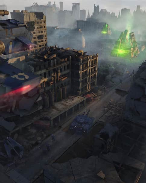 Warzone Necrons by Sergei Panin 