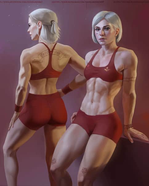 Adepta Sororitas Workout by Ivan Klimenko 