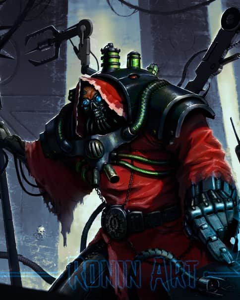 Adeptus Mechanicus by Andrei Drozhzhin 