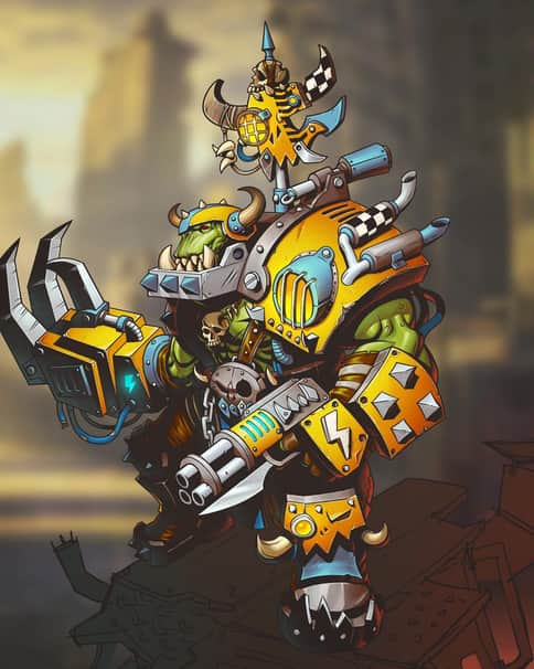 Bad Moon Warboss by Ao Zhipeng 