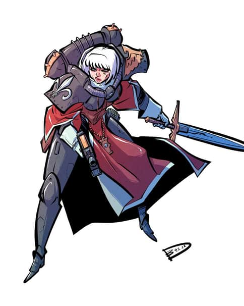 Battle Sister by Dan Boultwood 