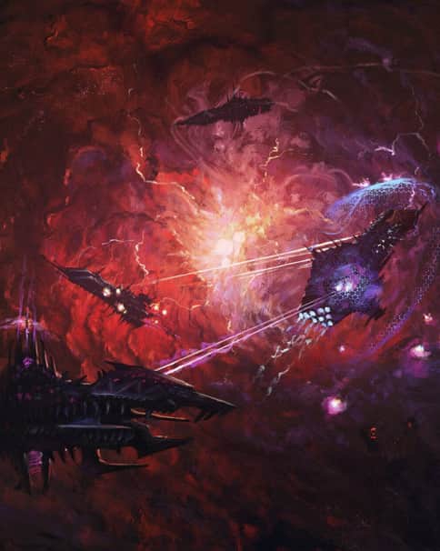 Battle of Spaceships by Dmitrii Ustinov 
