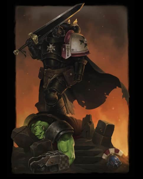 Black Templar by Adrián Prado 