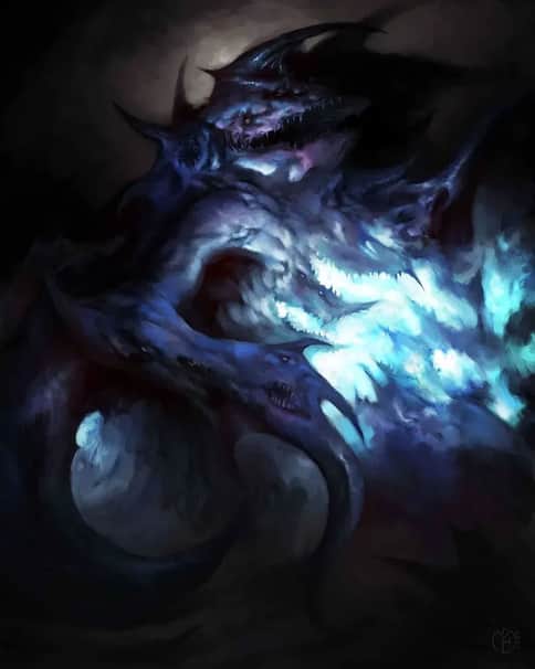 Blue Horrors by Michele Boceda 