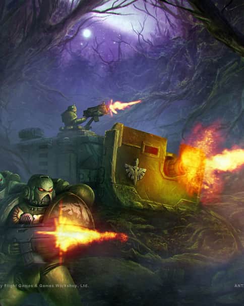 Dark Angels Vindicator by Anthony Devine 