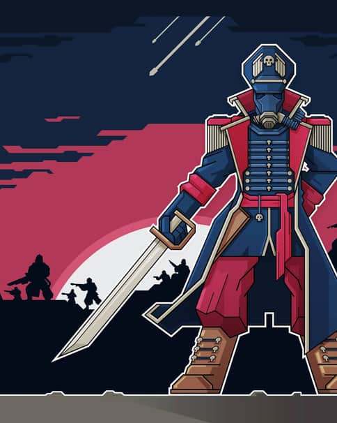 Death Korps Commissar by Luka G. Fischer 
