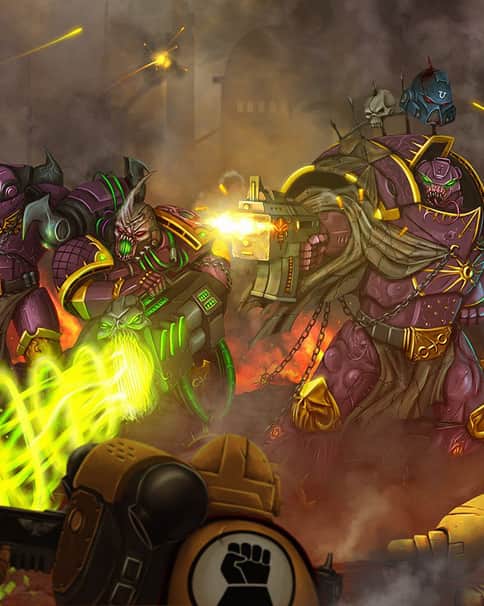 Emperor’s Children vs Imperial Fists by Daniele Capitani 