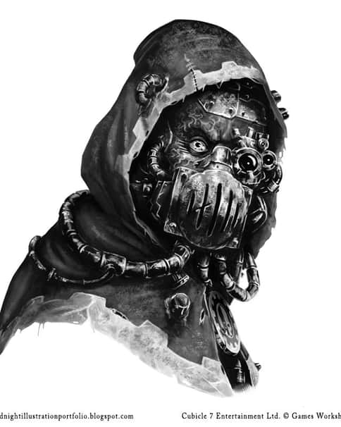 Mechanicus Enginseer by Sam Manley 