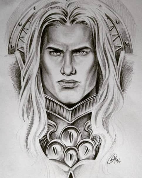 Sanguinius by Cecilia Murillo Valdez 