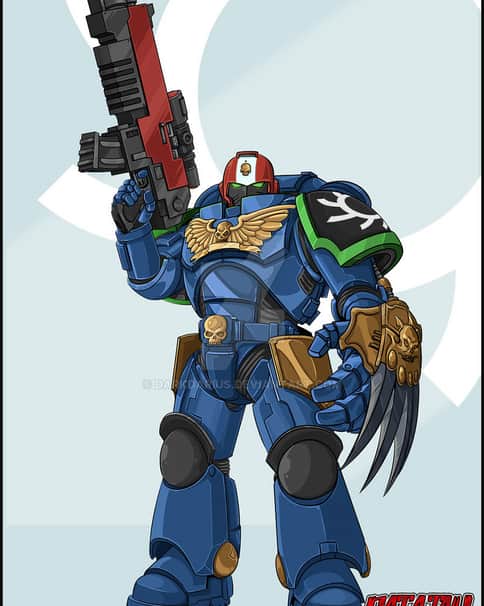 Space Marine by Darius Craine 
