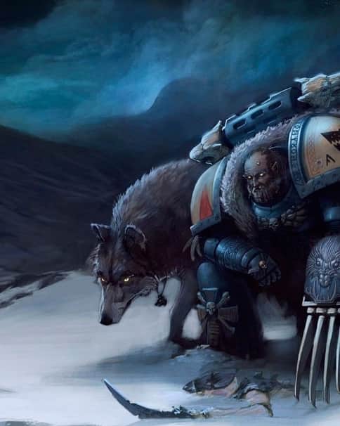 Space Wolf by Denis Petrov 