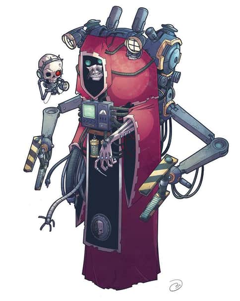 Tech-Priest by Dan Boultwood 