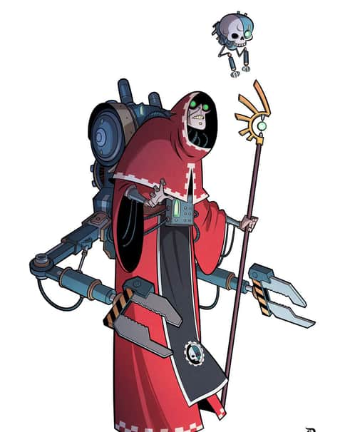 Tech-Priest by Dan Boultwood 