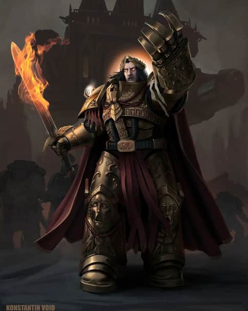 The Emperor Of Mankind by Konstantin Void 
