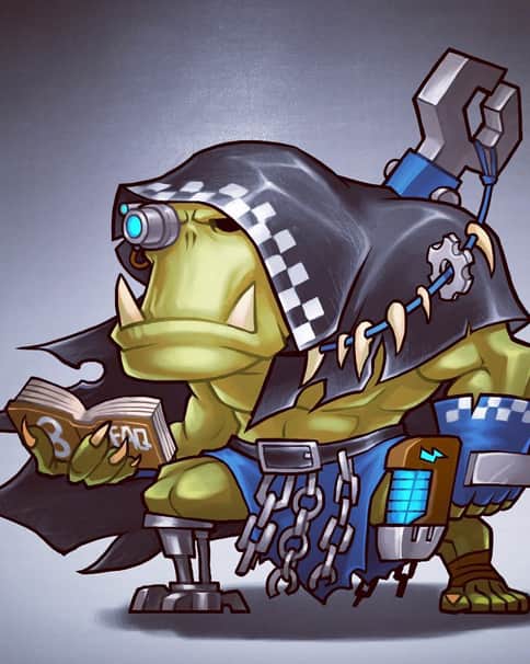 Ork Weirdboy by Ao Zhipeng 