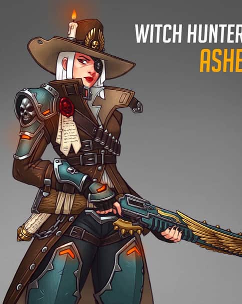 Witch Hunter Ashe by Diego Fonteriz 