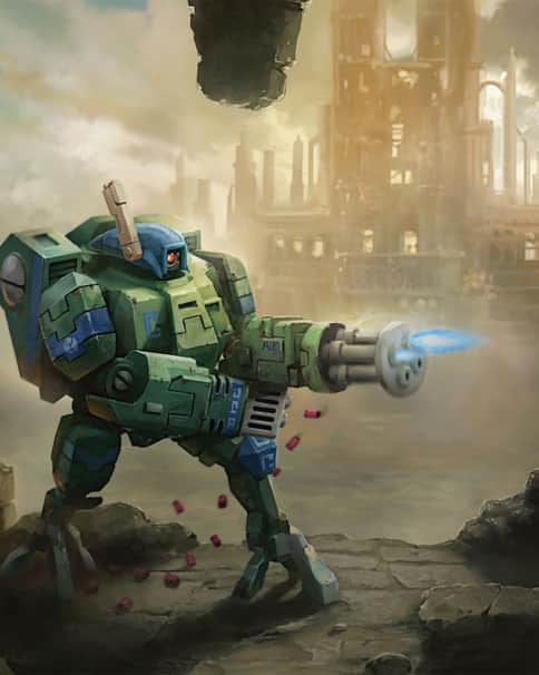XV8 Crisis Battlesuit by Andrius Anezin
