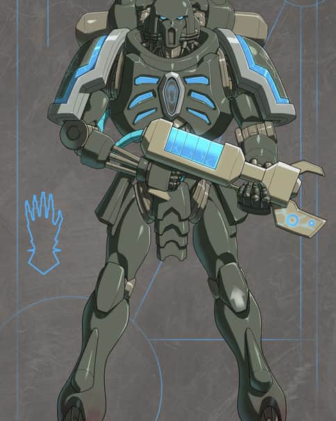 Iron Hands Marine by ko-catcrow 