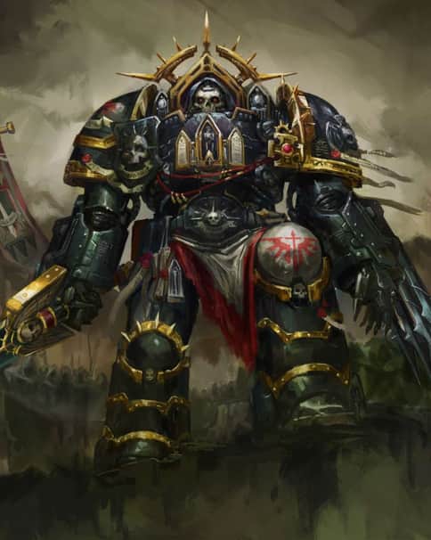Dark Angels Chaplain by Hwong Ping Tim 