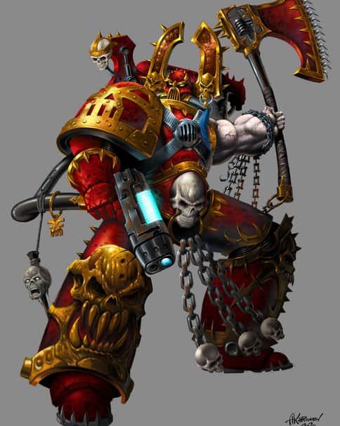 Kharn the Betrayer by Alexander Khromov 