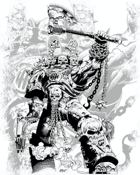 Kharn the Betrayer by Alexander Khromov 