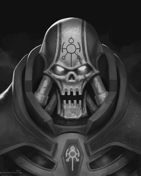 Necron Portrait by Tair Faradjov 