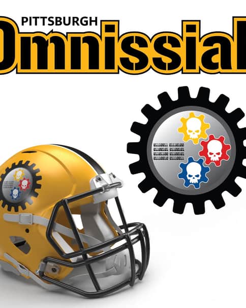 Pittsburgh Omnissiah 40K NFL Logo by Casey Landreth 