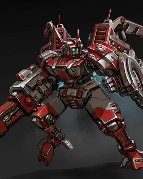 T’au Battlesuit by William Liu 