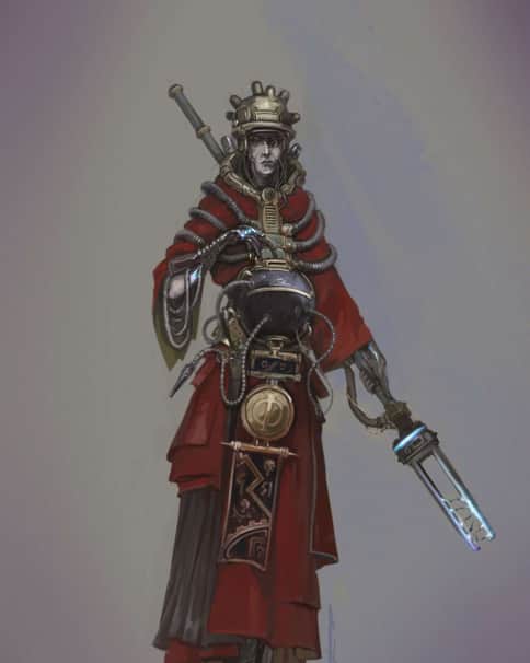 Tech-Priest by Nictanova 