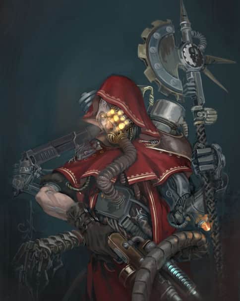 Tech-Priest by Nictanova 
