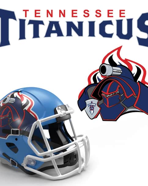 Tennessee Titanicus 40K NFL Logo by Casey Landreth 