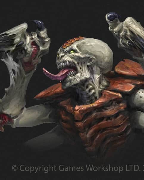 Tyranid Portrait by Jaime Martinez 