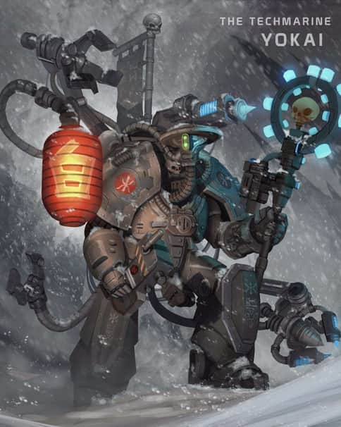 Yokai the Techmarine by dosie - 