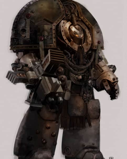 Death Guard Saturnine Terminator by Daniel Irwin 