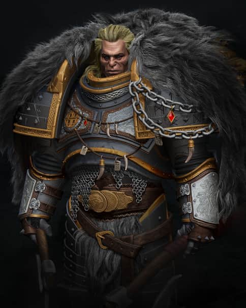 Primarch Leman Russ by Ramiz Askerov 