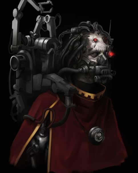 Tech-Priest by Hendrix Schneider 